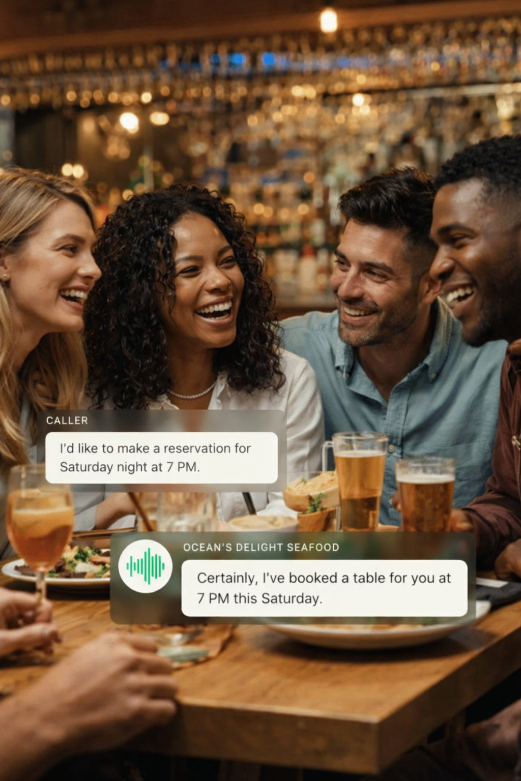 AI-telefonassistenten til gastronomien