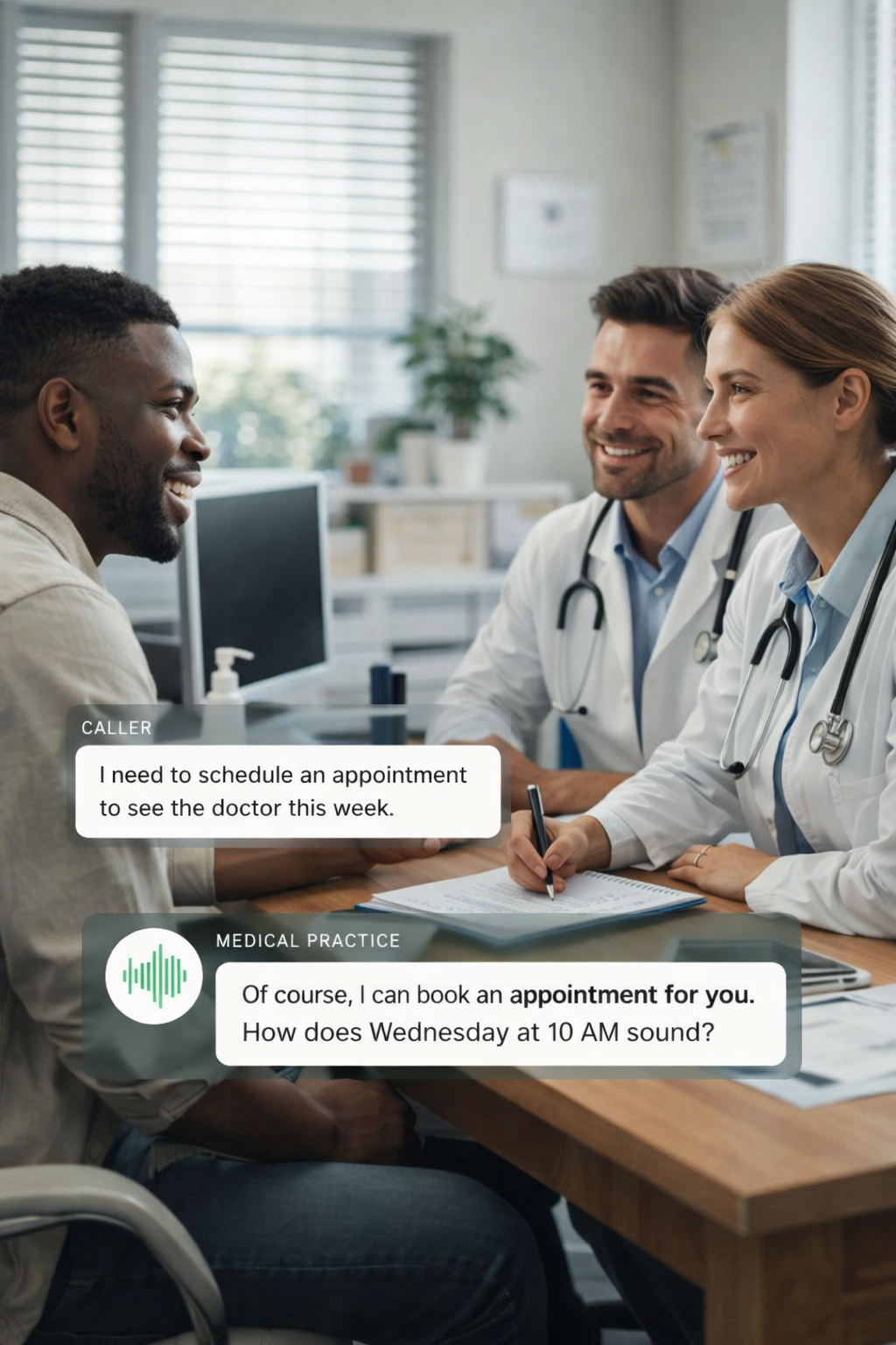 De AI-telefoonassistent voor artsenpraktijken