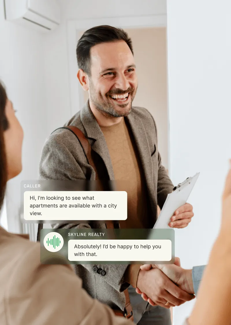 Asistentul telefonic AI pentru agenți imobiliari